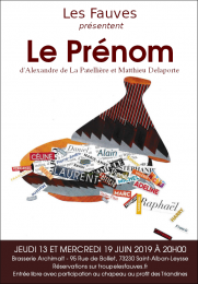 Théâtre  Le Prénom  AFC de Savoie
