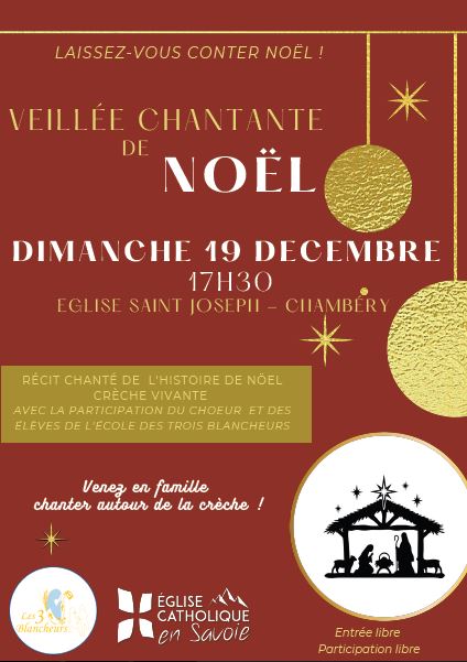 Lire la suite à propos de l’article Veillée chantante de Noël